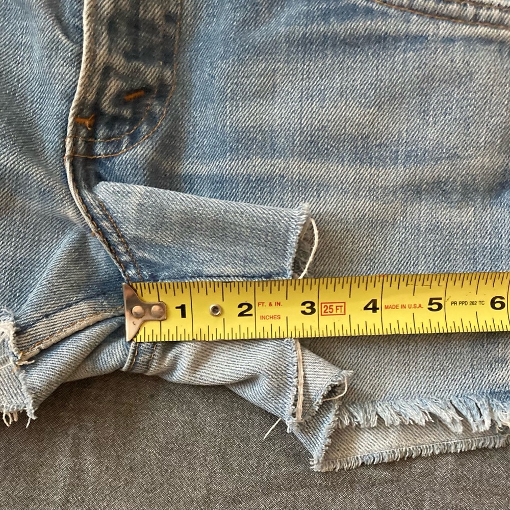 Levi’s orange tab cutoff jeans/ jorts. True vintage - Picture 6 of 6